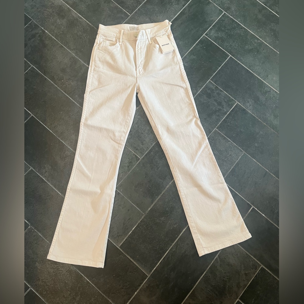 Women's Cream Jeans